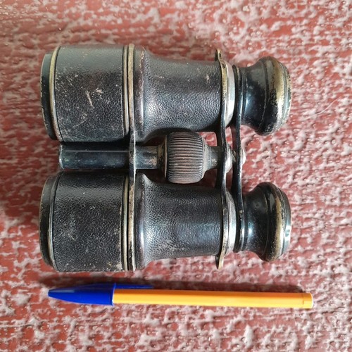 Jumelles anciennes pliantes