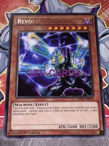 Carte revolver dragon - yu,