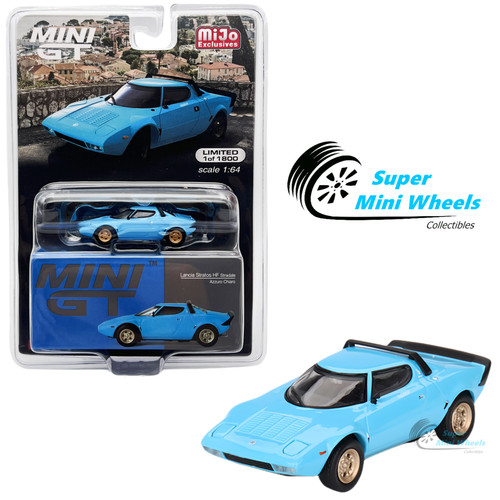 Mini lancia stratos hf - gt, 1:64