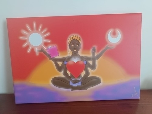 Tableau africain art