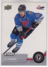 21/22 UD CHL NATHAN GAUCHER CLEAR CUT STARS #350