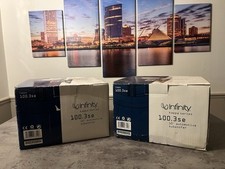 Infinity Kappa 100.3SE 10" 4 ohm Subwoofers (PAIR) Old School