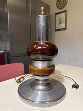 vintage grande lampe en