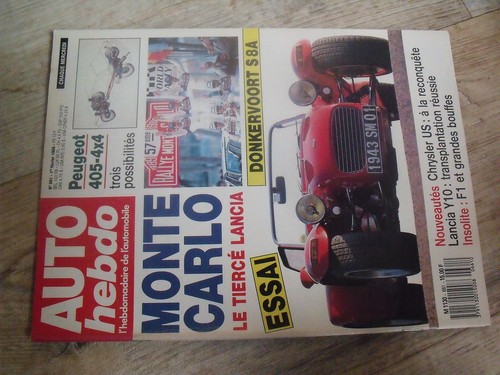 Revue auto hebdo n 681 - revue, n°681