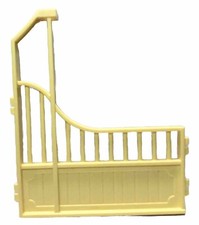 Playmobil box horses light yellow barrier 