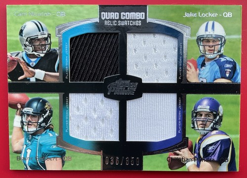 2011 topps prime quad combo - 2011,