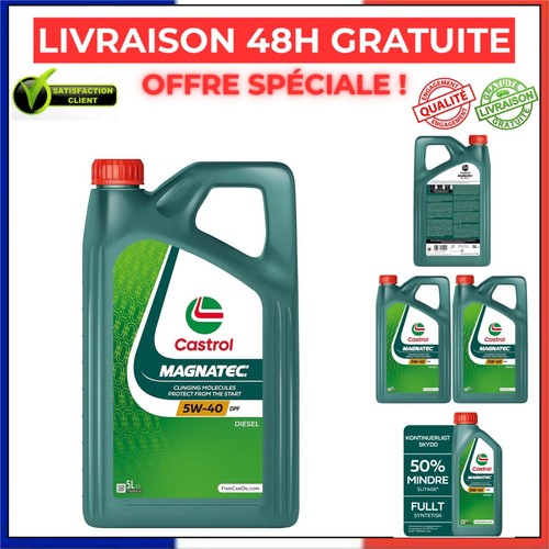 Huile moteur castrol magnatec - huile,
