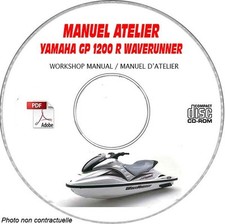 GP 1200R WAVERUNNER - Manuel Atelier CDROM YAMAHA Revue technique Support - CD-