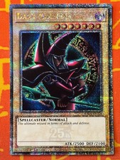 YUGIOH DARK MAGICIAN ARKANA QUARTER CENTURY SECRET RARE 1ST NM RA04-EN106