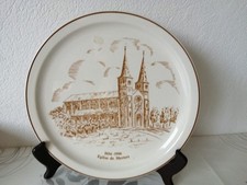 Ancienne Assiette Manufacture Royale  Villeroy et Boch Eglise de MERTERT