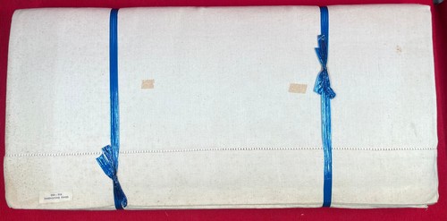 Paire draps anciens toile - draps,