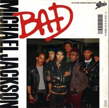 Michael Jackson Bad (7" Promo