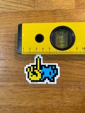 Invader Space Station Sticker