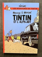 HOMMAGE A HERGE TINTIN ET L'ALPH-ART PAR RODIER album en couleur état neuf