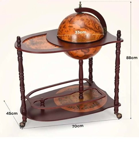Old world globe rolling - globe, home