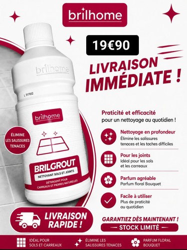 Brilhome brilgrout nettoyant - brilhome,