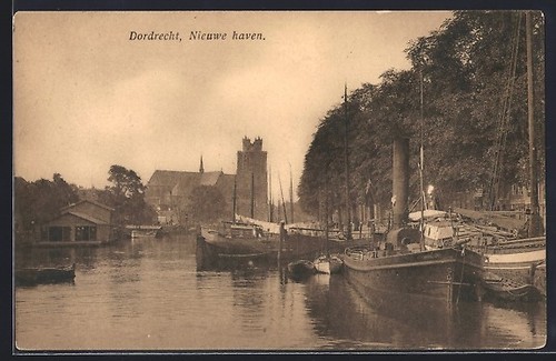 Dordrecht nouveau port carte - nouveau,