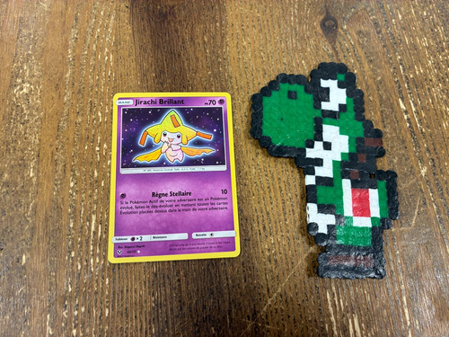 Jirachi brillant carte - jirachi,