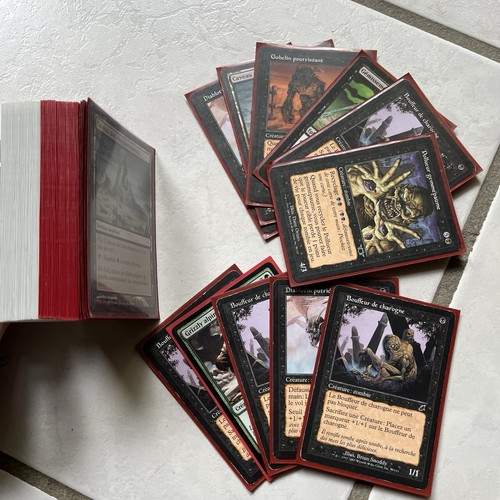 Lot 120 cartes magic - cartes, bon