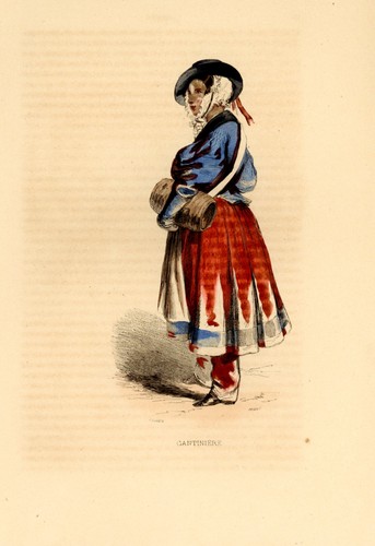 Cantiniere gravure couleur - cantiniere,