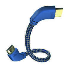 1,5m Inakustik Premium II Haute Vitesse HDMI Câble Ethernet 90° Winkelstecker