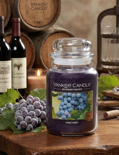 Yankee candle vineyard oz - candle,