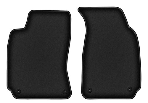 Tapis avant velours noirs