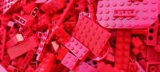 LEGO Vrac 250g Rouge 100% Lego