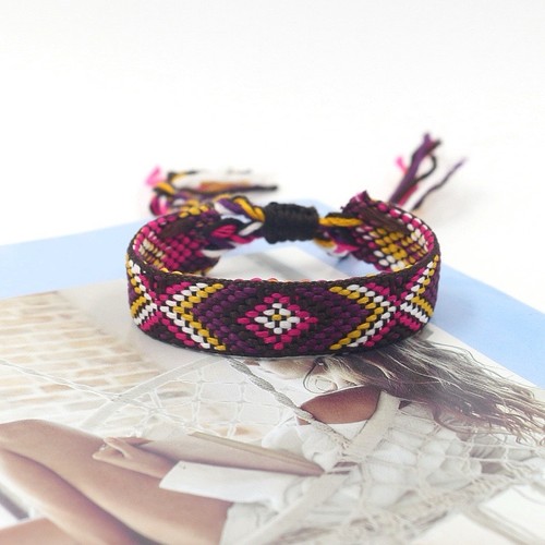 Bracelet brésilien coloré - bracelet,