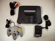 console Nintendo 64 noir black