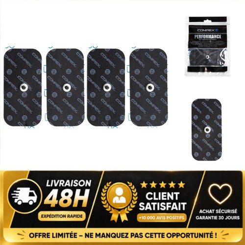 Compex électrodes noires - compex,