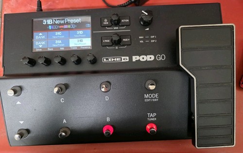 Line pod guitar - 6,