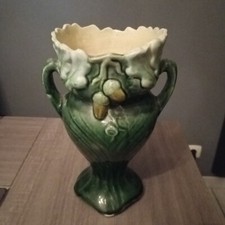 VASES EN BARBOTINE FAIENCE ART