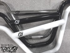 FREE EXTRAS - NEW - TNT BICYCLES RETRO BMX HANDLEBAR - Chrome, Black, White