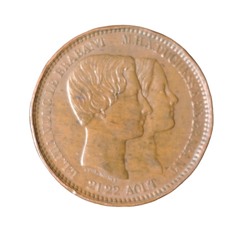 Belgique médaille léopold - belgique,, médaille,