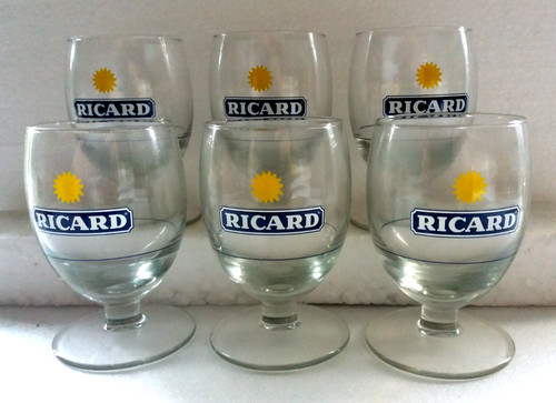 Lot verres ricard cl - lot,