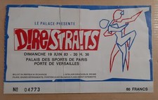 ticket billet stub used place