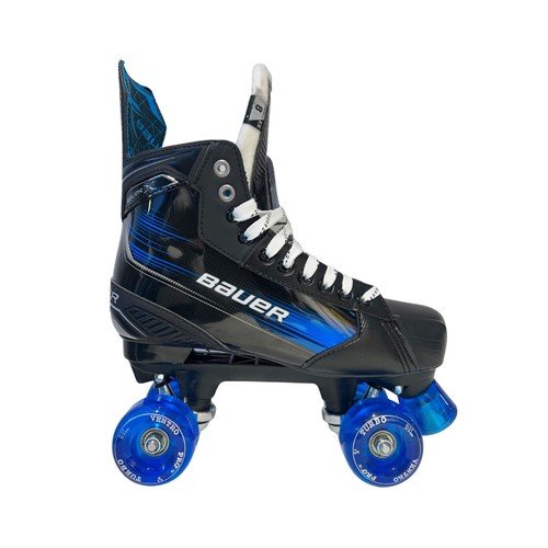 Bauer roller skates with - x,