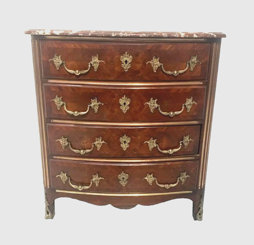 Commode galbe façade en - galbe,