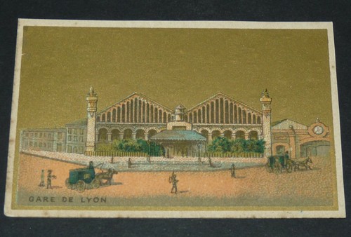 Chromo 1880 1890 grand magasin - chromo,