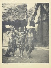 France, Expo Coloniale, Jeunes