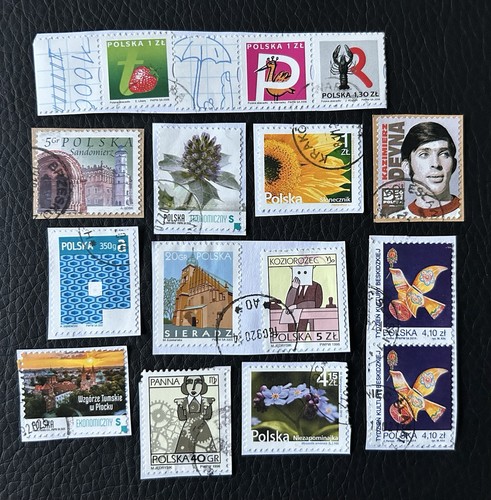Lot timbres de pologne - de,