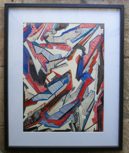 Composition abstraite - , de