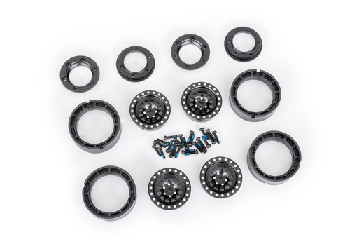 Traxxas 9881 blk jantes - traxxas, 9881-blk