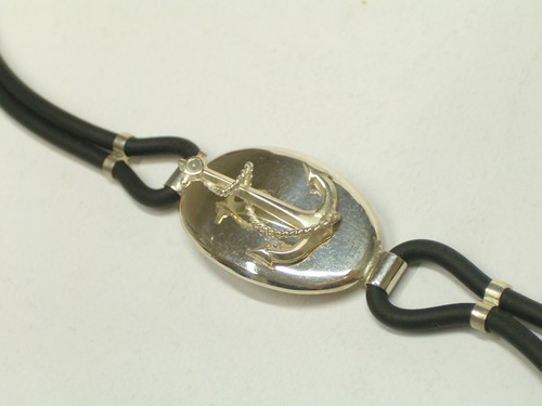 Bracelet avec ancre corde - avec,