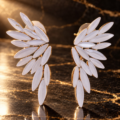 Boucles oreilles ailes - boucles, d’oreilles