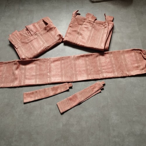 Paire double rideaux - de,