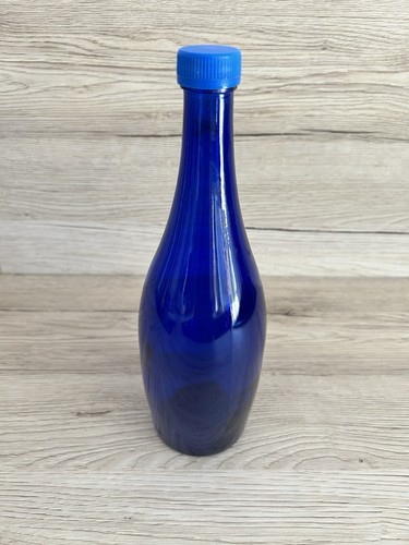 Bouteille verre bleu tynant - bleu,