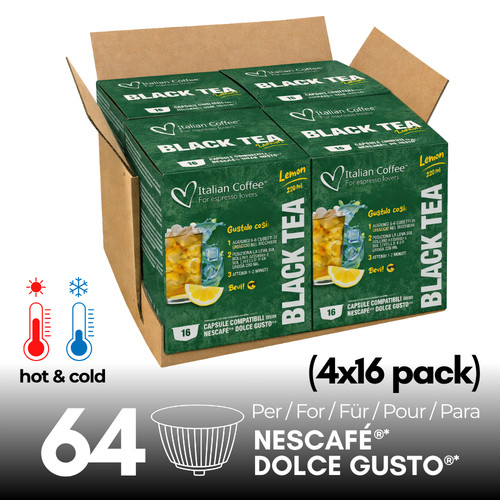 Capsules thé noir - 64, de