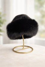 Chapeau Femme Noir Fausse